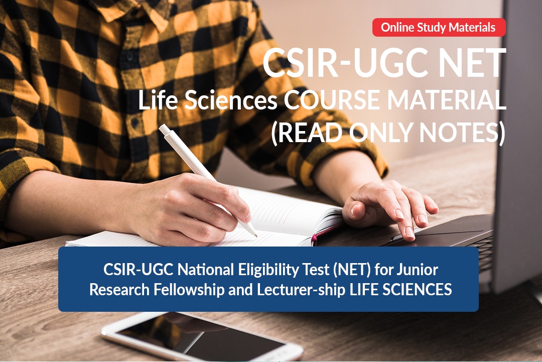 CSIR NET Life Science Online Study Material, a complete EBook package
